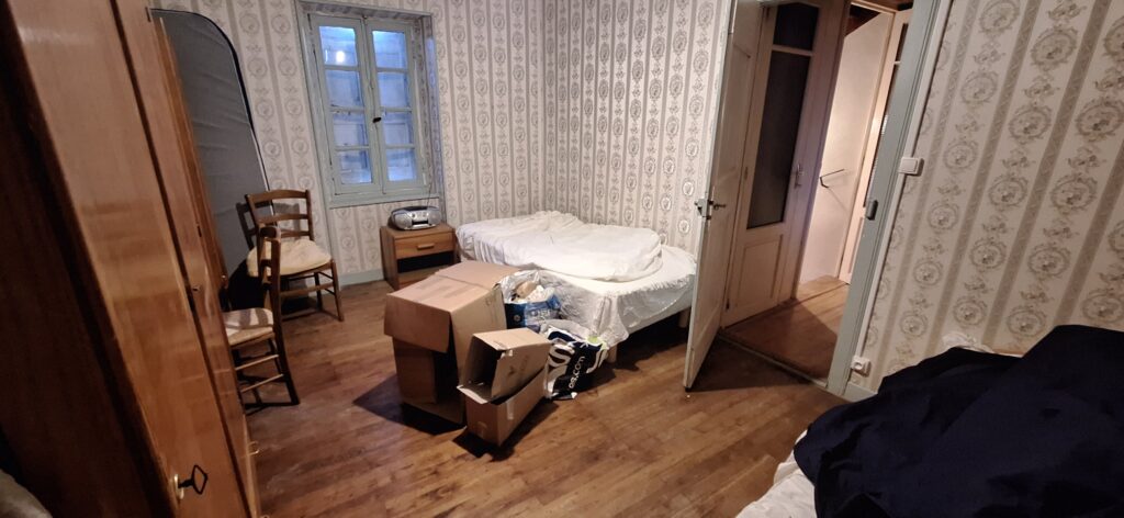 Chambre du gîte d'En Thoumas à l'étage